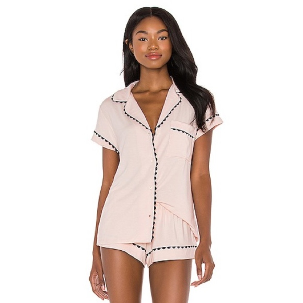 Eberjey Ric Rac Short PJ Set